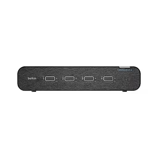 Belkin Universal 2nd Gen Secure KVM Switch - 4-Port Dual Head w/ CAC# 510813