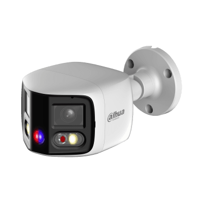 Dahua Technology IP 2x4MP IR 2.8mm Multi-Sensor Panoramic Bullet TIOC Duo Camera - White 511302