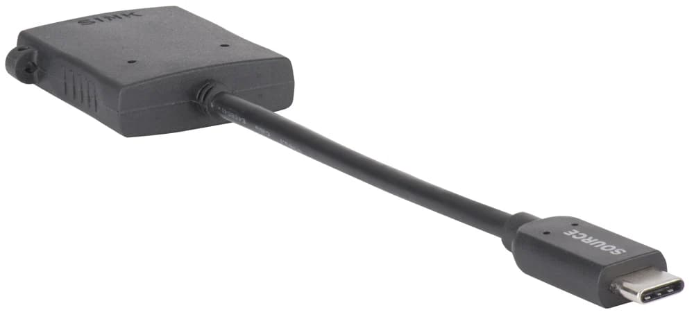 Liberty AV Solutions USB C male to HDMI female in-line adapter 200mm 511906