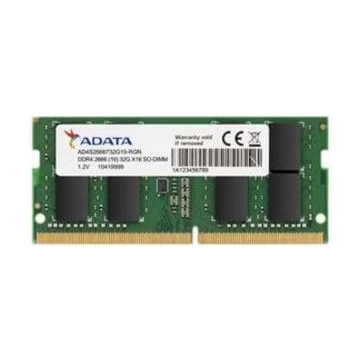 Adata ADATA 8GB DDR4-2666 1024X8 SODIMM Lifetime wty AD4S266638G19-B
