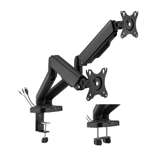 Brateck BRATECK Elegant Dual 17"-32" Counter Balance Monitor Desk Mount AF1003