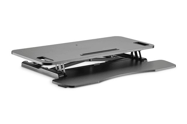 Digitus Digitus Ergonomic Height Adjust Workspace Riser - Sit/Stand - Black AF835