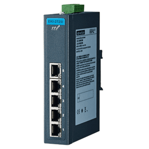 Advantech Advantech EKI-2725I-CE 5-Port Unmanaged GbE Ethernet Switch Wide Temp AQ7034