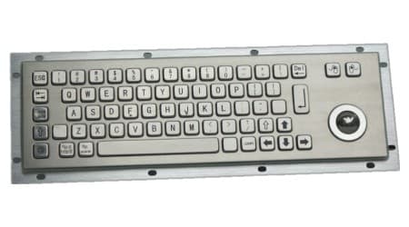 Inputel Inputel Stainless Steel Keyboard + TB KB003 ~ USB AS1803