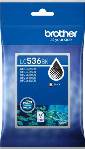 Brother Brother LC536BK Black Ink Cartridge LC536BK