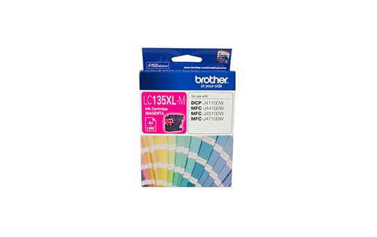 Brother Brother LC135XLM Magenta High Yield Ink Cartridge LC135XLM