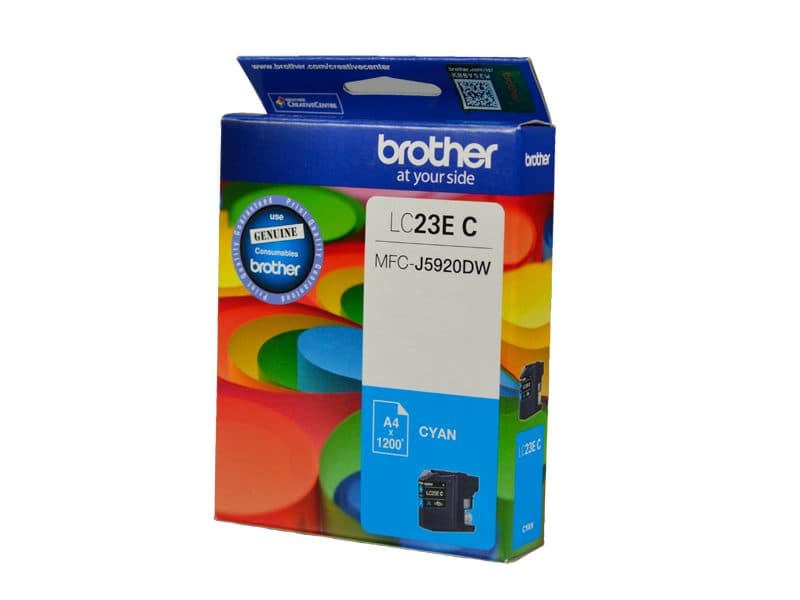 Brother Brother LC23EC Cyan Ink Cartridge BCK82C