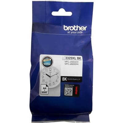 Brother Brother LC3329XLBK Black High Yield Ink Cartridge LC3329XLBK