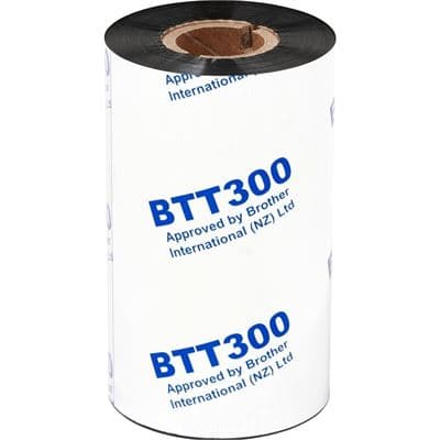 Brother Brother BTT300SWR Standard Wax Resin 110mm x 300m 6pk BTT300SWR