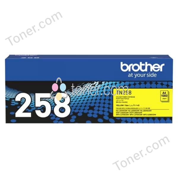 Brother Brother TN258Y Toner Yellow TN258Y