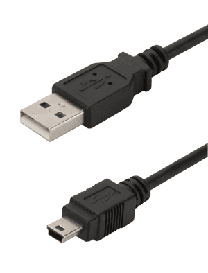 Digitus Digitus USB 2.0 Type A (M) to mini USB Type B (M)  1.8m Cable. CA1027B