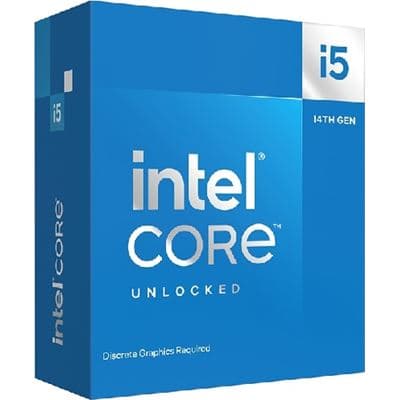Intel Intel Core i5-14600KF 14C/20T (6P+8E Core) CPU LGA1700 No Fan,No gfx BX8071514600KF