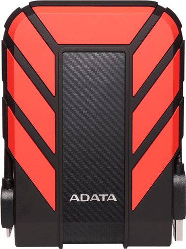 Adata ADATA HD710 Pro Durable USB3.1 External HDD 2TB Red DRA514