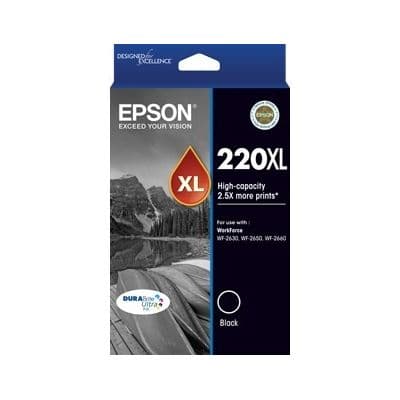 Epson Epson 220XL Black High Yield Ink Cartridge C13T294192