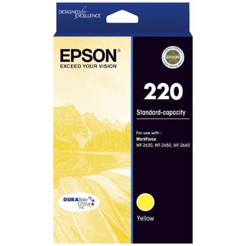 Epson Epson 220 Yellow Ink Cartridge C13T293492
