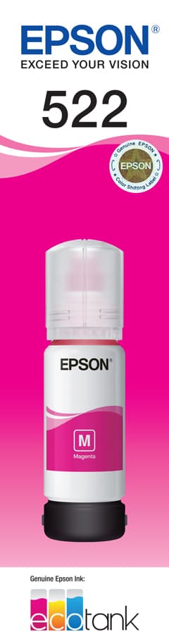 Epson Epson T522 Magenta Ink Bottle C13T00M392