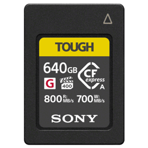 Sony Sony CEAG640T Tough CFexpress Card 640GB FC165-G640
