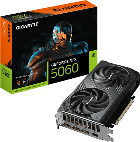 Gigabyte Gigabyte GV-N5060WF2MAX OC-8GD RTX5060 8GB PCIE Graphics Card GVN5086