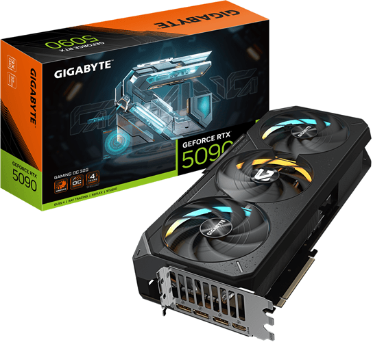 Gigabyte Gigabyte GV-N5090Gaming OC-32GD RTX5090 32GB GDDR6X PCIE Graphics Card GVN5090