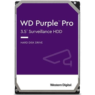 Western Digital WD Purple Pro 18TB SATA 3.5" 7200RPM 512MB Surveillance HDD 3Yr Wty WD181PURP