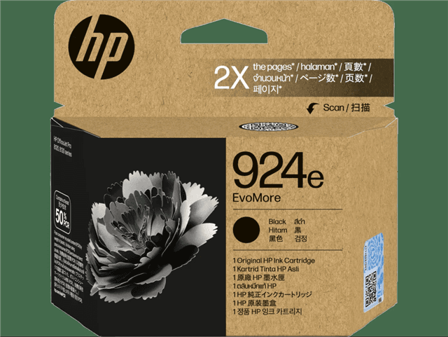 HP HP 924e EvoMore Black Original Ink Cartridge HNK1023
