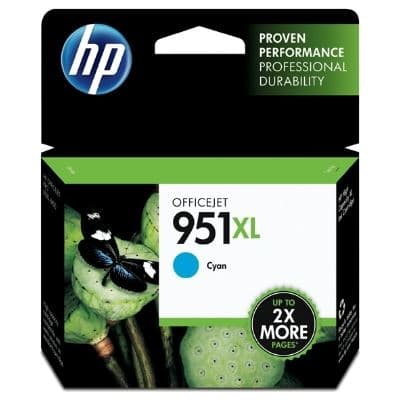 HP HP 951XL Cyan High Yield Ink Cartridge CN046AA