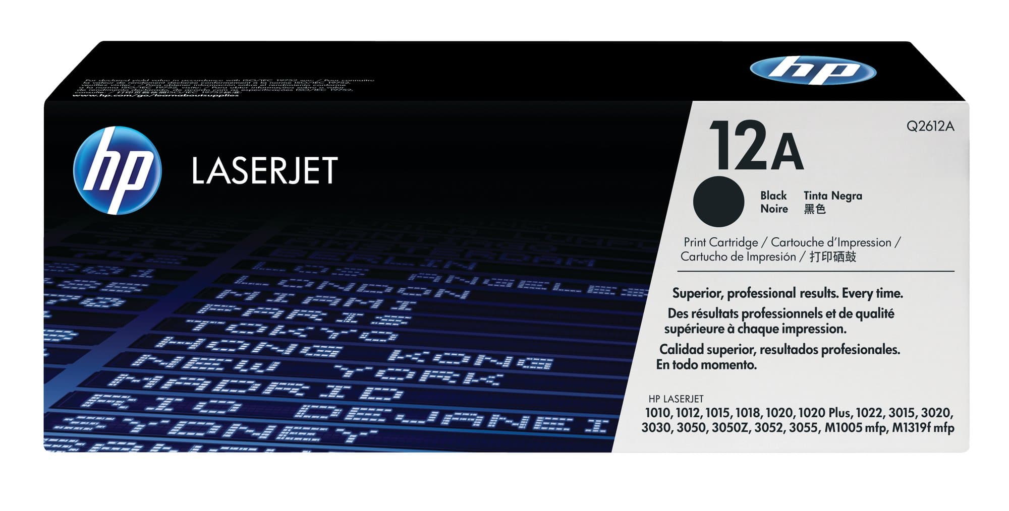 HP HP 12A Black Toner Q2612A
