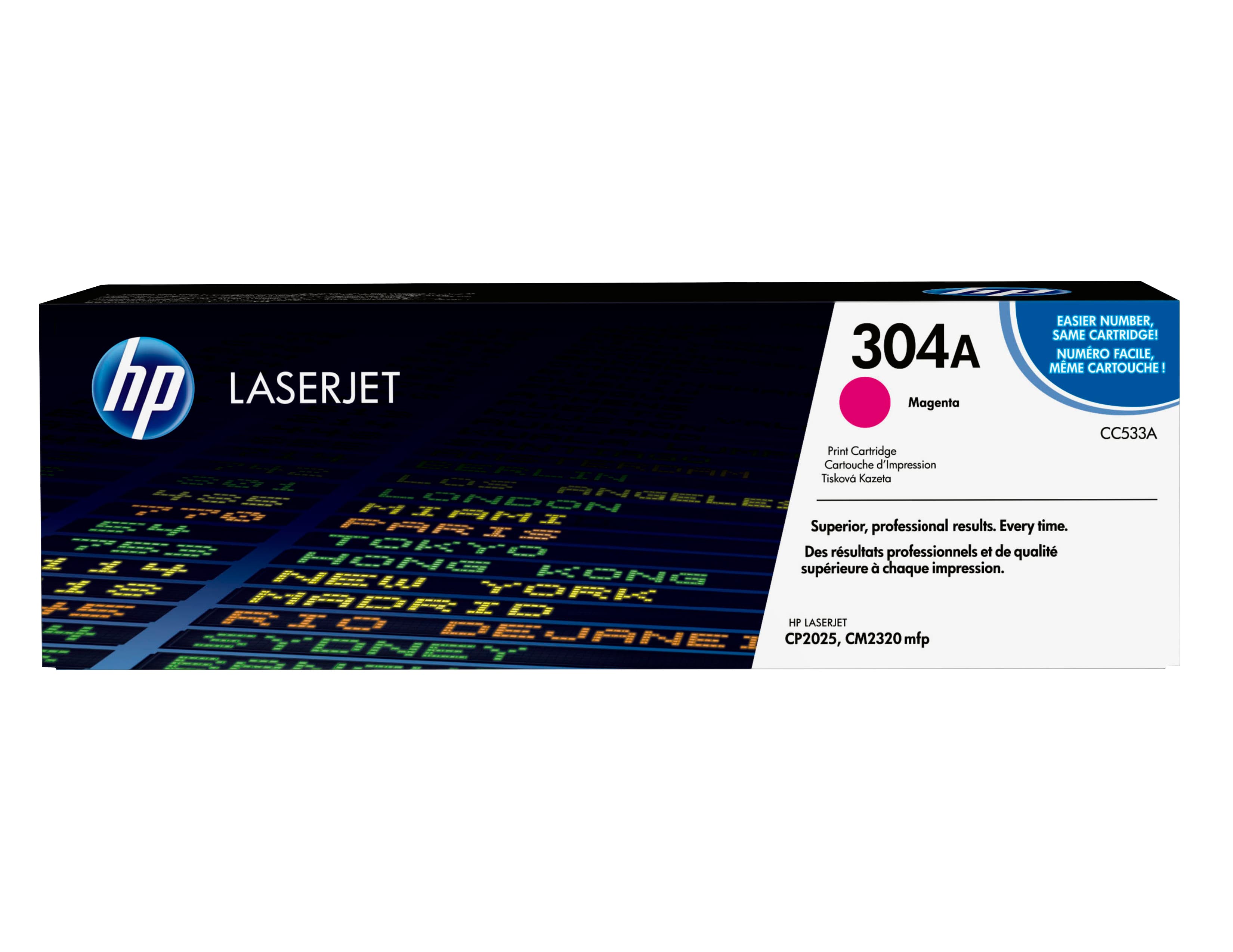 HP HP 304A Magenta Toner CC533A