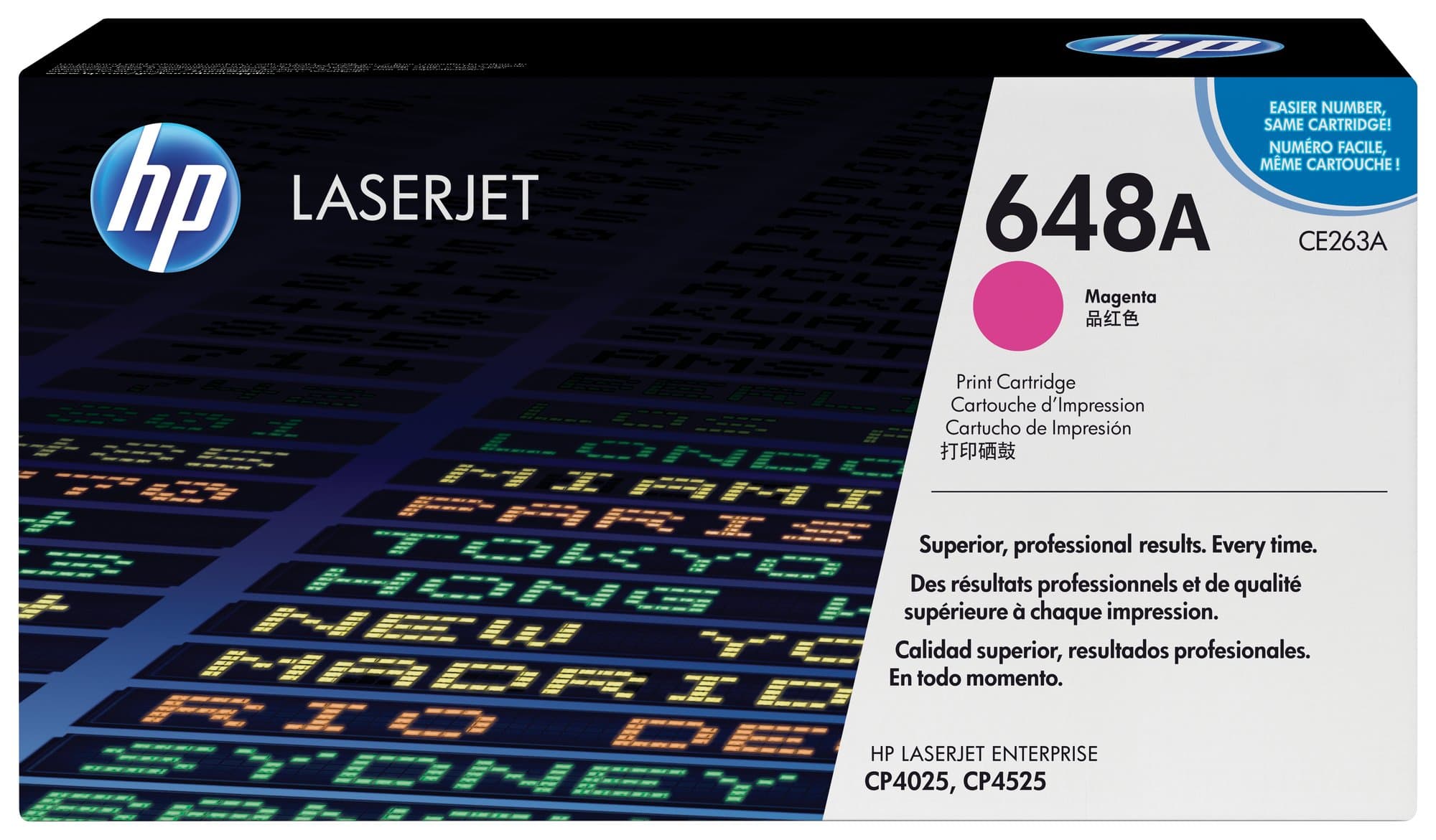 HP HP 648A Magenta Toner CE263A
