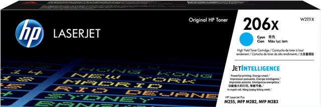 HP HP 206X Cyan High Yield Toner W2111X