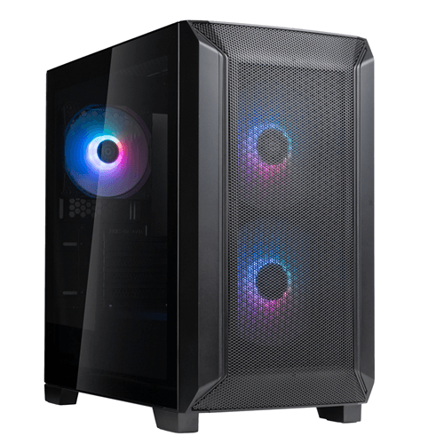 SilverStone SilverStone Fara 312X mATX Case Black HT5084