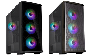 Zalman Zalman Z10 Duo ATX Mid Tower Case 4x120mm ARGB Black HT7033