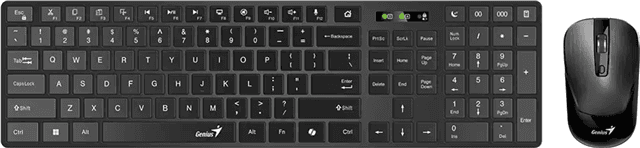 Genius Genius SlimStar 8250 CoPilot AI Wireless Bluetooth Desktop Kit HW1000