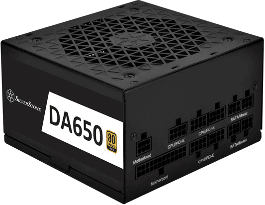 SilverStone Silverstone DA650-G Gold 650W Modular ATX PSU 3yr wty HW7219
