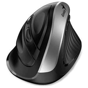Genius Genius Ergo 8250S Silent Vertical Mouse Silver Grey + Black IM191