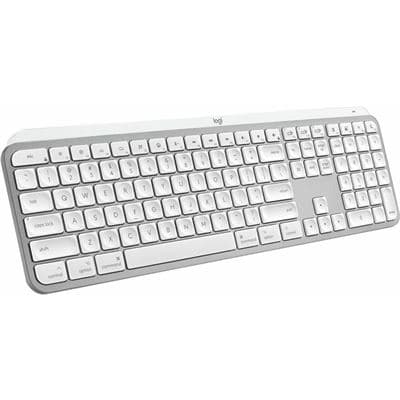Logitech Logitech MX Keys S for Mac Advanced Wireless Keyboard - Pale Grey 920-012267