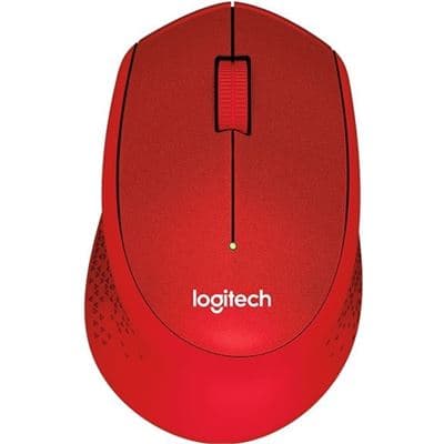 Logitech Logitech M331 Silent Plus USB Wireless Red 910-004916