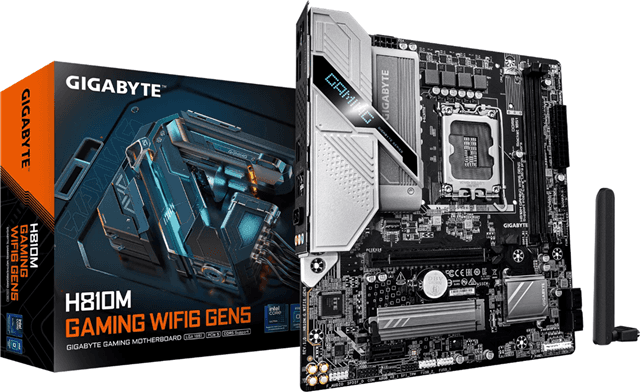 Gigabyte Gigabyte H810M Gaming WiFi6 DDR5 Gen 5 LGA1851 Motherboard MGI5094B