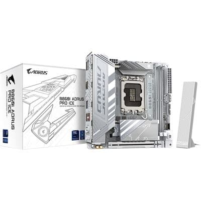 Gigabyte Gigabyte B860i Aorus PRO Ice DDR5 mITX LGA1851 Motherboard B860I AORUS PRO ICE