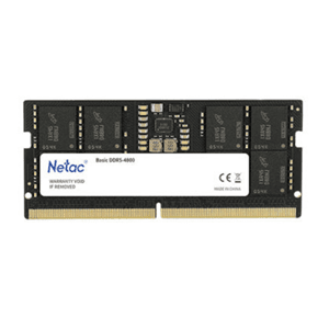 Netac Netac 16GB DDR5-4800 C40 SoDIMM Lifetime wty NB2708