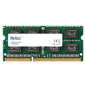Netac Netac Basic 4GB DDR3L-1600 C11 SoDIMM Lifetime wty NB2900