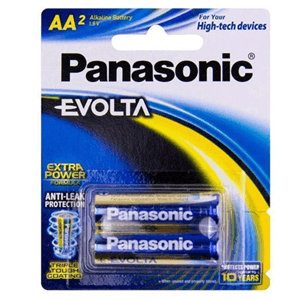 Panasonic Panasonic Evolta AA Alkaline Battery 2 Pack PA4435