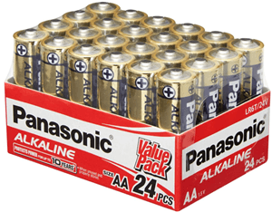 Panasonic Panasonic AA Alkaline Battery 24 Pack PA4540