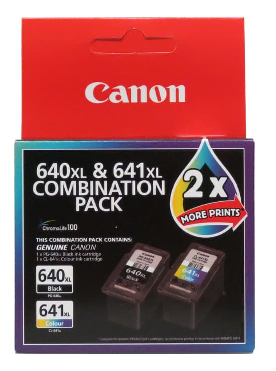 Canon Canon PG640XL + CL641XL Combo Pack High Yield Ink Cartridges PB0146