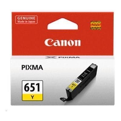 Canon Canon CLI651Y Yellow Ink Cartridge CLI651YOCN