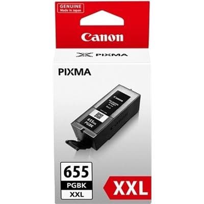 Canon Canon PGI655XXLBK  Black Extra High Yield Ink Cartridge PGI655XXLPGBK0CN
