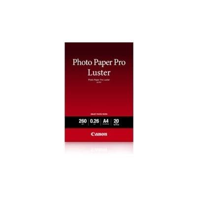 Canon Canon LU-101 A4 Luster 260gsm Photo Paper Pro - 20 Sheets LU101A4-20