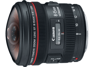 Canon Canon EF 8-15mm f/4L Fisheye USM EF Mount Lens PBL6104
