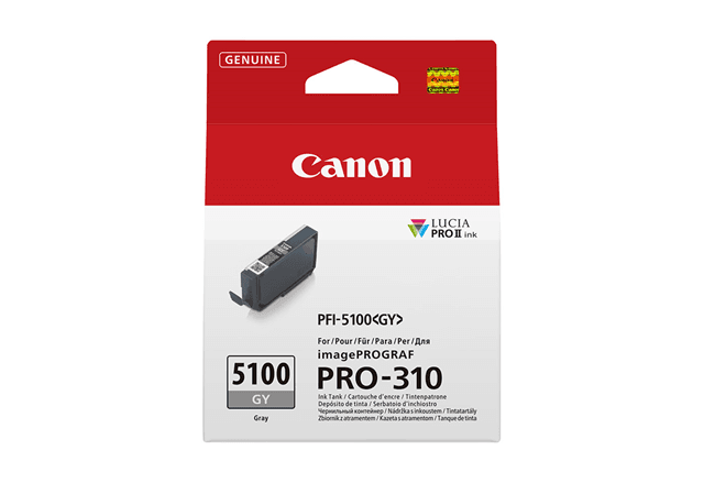 Canon Canon PFI-5100GY Ink Grey PWF1507
