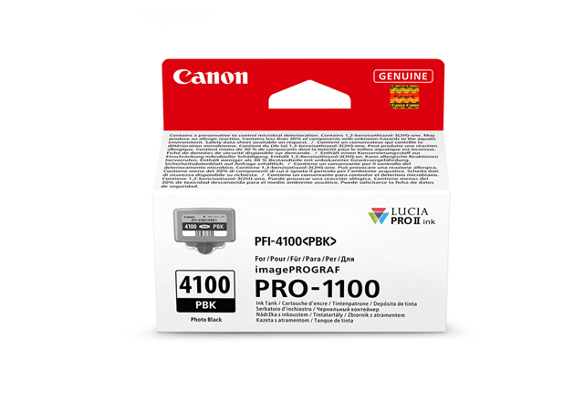 Canon Canon PFI-4100PBK Ink Photo Black PWF1526